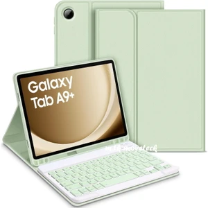 M.TK Moveteck Samsung Galaxy Tab A9 Plus 11 Inç Kalem Bölmeli Klavye Kılıfı SM-X210