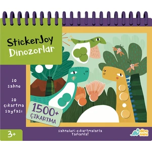Stickerjoy Dinozorlar Sahneyi Çıkartmalarla Tamamla! Çıkartma Kitabı