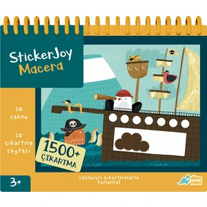Stickerjoy Macera Sahneyi Çıkartmalarla Tamamla! Çıkartma Kitabı