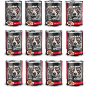 Pro Choice Köpek Konservesi Ezme Kuzu Etli 400 Gr. x 12 Adet