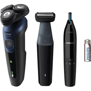 Islak/kuru Sinek Kaydı Tıraş - Şarjlı Banyo Vücut Bakım - Kulak-Burun Tüy Kesme Makinesi 3'lü Set