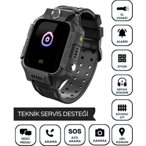 Ekmekteknem  X45 Sım Kartlı Kameralı Akıllı Çocuk Takip Saati