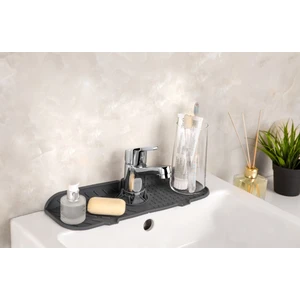 Main Shop Su Tutucu Musluk Mat Lavabo Için Silikon Esnek Musluk Tutucu Raf Mutfak Tezgahı Koruma