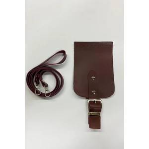 Cep Telefonu Çantası Örgü Seti 21X10 Bordo