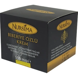 Biberiye Özlü Krem 100 Mg