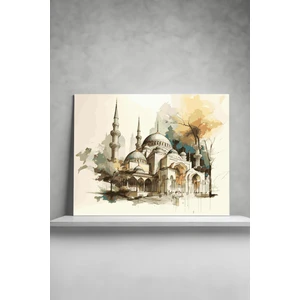 Picasso World Hobby Art Sayılarla Boyama Tuval Hobi Seti Fırça Boya Dahil Camii