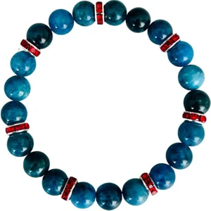 Mk Tasarım Gerçek Apatit Taşı Bileklik MK.028.003