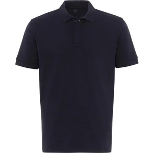 Polo Yaka Regular Kalıp Armürlü Tişört