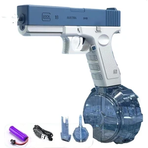 Çocuk Oyuncağı Glock Elektrikli Su Tabancası Tam Otomatik (Yurt Dışından)
