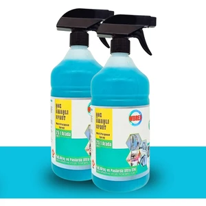 Yağ,kireç,Pas Sökücü Çok Amaçlı Sprey 3'ü 1 Arada Beyaz Sirke Katklılı 1000 ml * 2 Adet