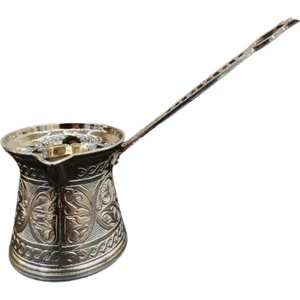 Saray Ottoman Indüksiyon Cezve Gümüş