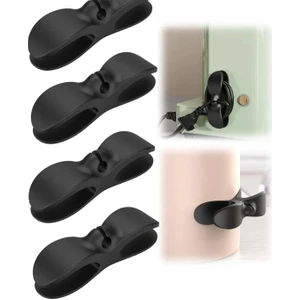 4 Adet Yapışkanlı Airfryer Kablo Sabitleyici Düzenleyici Çok Amaçlı Kablo Tutucu Kablo Toparlayıcı