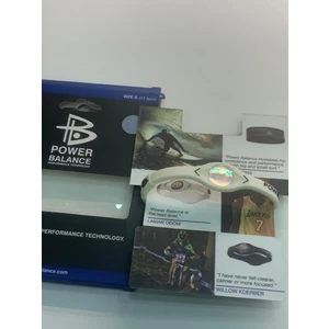 Power Balance Beyaz Denge Bilekliği Orijinal
