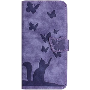 YH Market IPhone 6/6s Flip Folio Tutucu Kapak Kart Cep Kabartmalı Kedi (Yurt Dışından)
