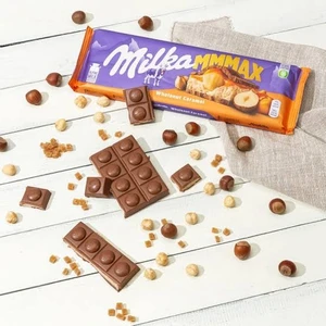 Mmmax Wholenut Caramel 300 gr Bütün Fındıklı Karamelli Ithal