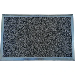 Galaksi Home  Dış Kapı Paspası Hijyenik Havuzlu Paspas Kıvırcıklı Paspas Dezenfektan Siyah Kapı Önü Paspası 45X70 cm