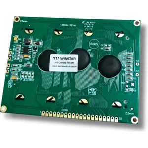 WG12864AB-TMI-V#N - LCD Graphıc 128X64 Stn Negatıve Blue 3.3V