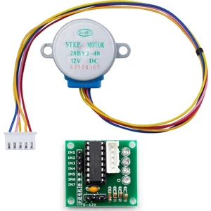 12V 28BYJ48 Step Motor + ULN2003A Sürücü Kartı