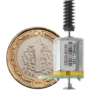 N20 Worm Milli Dc Motor 30000RPM N20 Micro Motor Dc 5V-24V Uzun