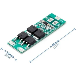 2s 20A Lityum Batarya Bms Koruma Kartı Standart Versiyon Pil Li-Ion 18650 8.4V