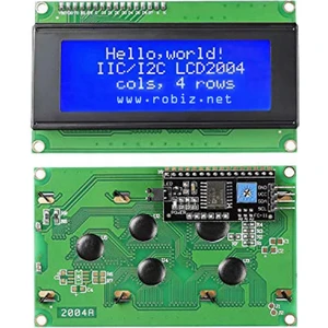 Iıc I2C Seri 2004A 4X20 Mavi Karakter LCD Modül Display Ekran 5V Beyaz Arka Işık 20X4 20 x 4