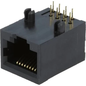 8P8C Plastik RJ45 Soket Ethernet Bağlantı Soketi 8 Pin Pcb Montaj