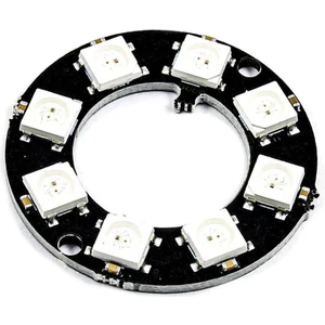 8 Bit Neopixel Halka Ring WS2812B 5050 Rgb LED Modül 5050 Adreslenebilir Lamba Kart Full Color Ekran