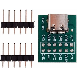 USB Type C To Dip Pcb 12 Pin Adaptör Kart