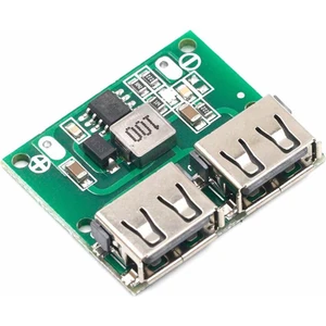 6-24V To 5V 3A Dual USB Çıkış Voltaj Düşürücü HW-681 2x USB Çıkış Şarj Taşınabilir Güç Kaynağı