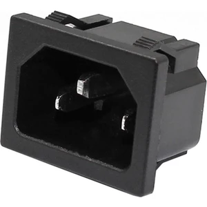220V 15A Ac Erkek Power Giriş Soketi C14 3 Pin Panel Montaj Tip Güç Kablo Bağlantı Konnektörü