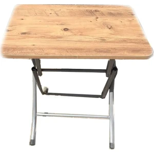 Katlanır Balkon Masası Çam 50X80 cm