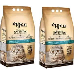 My Cat Bentonit Kedi Kumu Marsilya Sabun Kokulu 10Lt X2 Adet