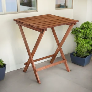 Ahşap Bahçe Masası Katlanır Masa Balkon Masası 2205