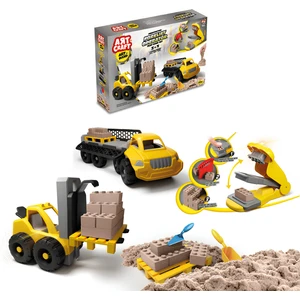 Dede Oyuncak Art Craft Forklift Operatör Temalı Kinetik Kum Seti 750 gr 03744