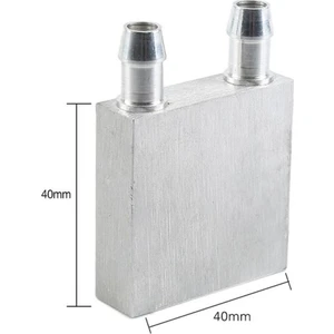 4X4CM Sıvı Su Aluminyum Soğutucu Blok Bilgisayar Cpu Grafik Gpu Anakart Xbox Lazer Kafa Soğutma Fan