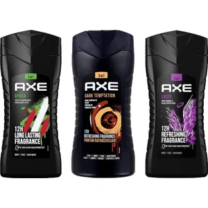 Excite Duş Jeli & Dark Temptation Duş Jeli & Africa 3in1 Erkek Duş Jeli 250ML 3lü Set