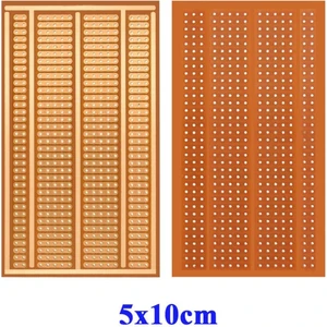 5X10CM Pertinaks Delikli Plaket Tek Yüzlü Pcb Proto Prototip Devr