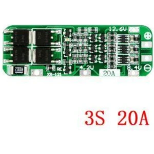 3s 20A 12,6V Bms Koruma Kartı Lityum Batarya 18650 Li-Ion Lipo Protection Module