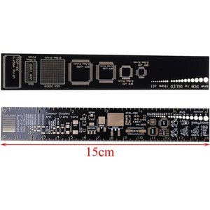 15CM Pcb Cetvel Referans Cetveli Ruler Smd Komponent Elektronik