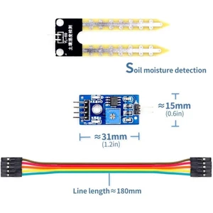Toprak Nem Sensörü Arduino Higrometre Soil Moisture Sensor