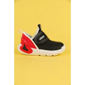 22-30 Numara Erkek Çocuk Siyah Renk Vicco Tess Spor Ayakkabı