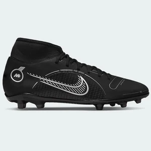 Mercurial Superfly  8 Club Fg / Mg Soccer Shoes Çoraplı Krampon Siyah
