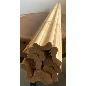 Pakçam Kereste Ahşap Dar Süpürgelik(5'lik) 300 cm 5 Adet