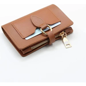 Damla Tokalı Çıtçıtlı Ön Cepli Bozuk ve Kağıt Para Bölmeli Kartlıklı Şık Cüzdan