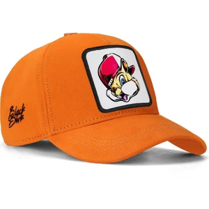 V1 Baseball Kids Sincap - 1 Kod Logolu Unisex Neon Turuncu Çocuk Şapka (Cap)