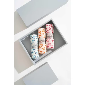 Kadın Kırışmaz Tesettür 3'lü Bürümcük Şal Paketi (Mavi-Turuncu-Fuşya)