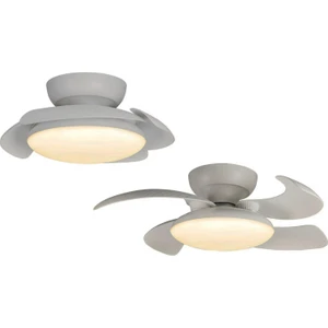 Uzaktan Kumandalı Led'li Tavan Vantilatörü Vl6 - Motor Dc 25W LED 45W 3000K-6500K