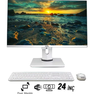 P506 İ5-10400 16GB 1tb 24" Fhd Webcam Pivot All In One Bilgisayar