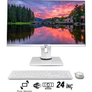 P504  İ5-10400 16GB 256GB 24" Fhd Webcam Pivot All In One Bilgisayar
