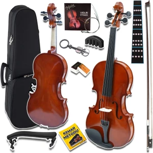 CVL-744-TYS Profesyonel 4/4 Keman Seti (Yastık Tel Reçine Çanta Susturucu Yay)